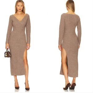 Revolve Line & Dot Rendezvous Sweater Dress